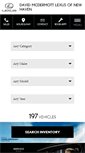 Mobile Screenshot of mcdermottlexusofnewhaven.com